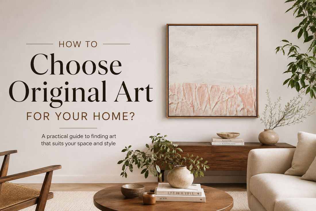 How to Choose Original Art for Your Home?