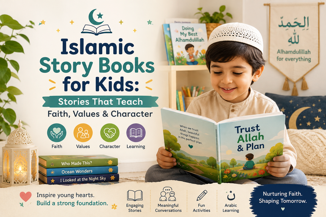 Islamic Story Books for Kids: Stories That Teach Faith, Values & Character