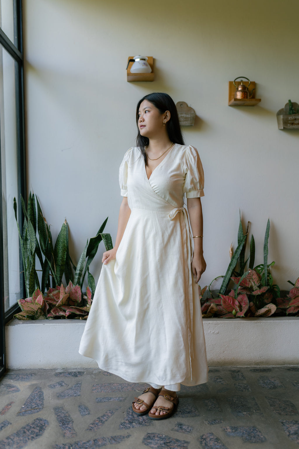 Iris Wrap Dress