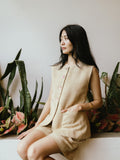 Amber Set (Waist Coat + Shorts)