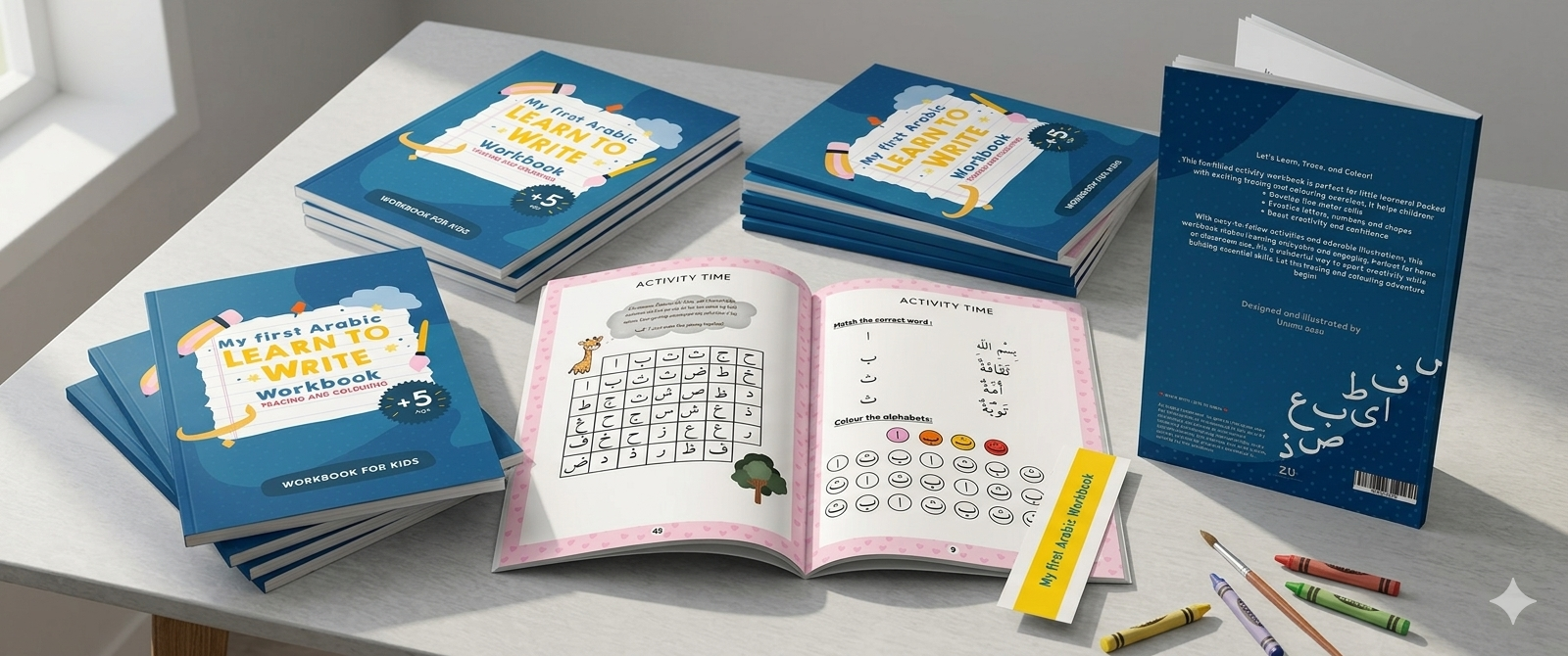 My First Arabic Learn To Write Workbook